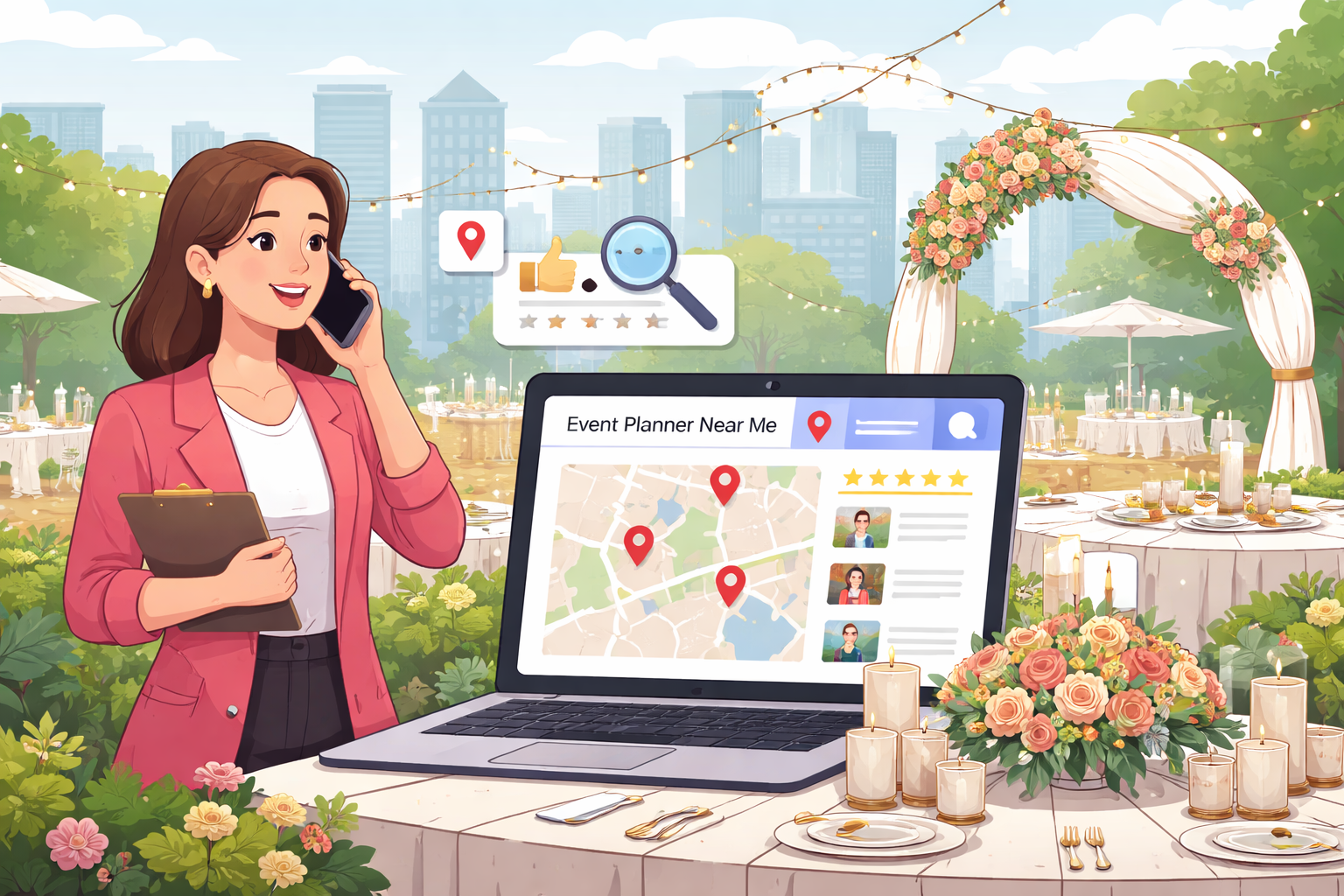 How Event Planners Win Local Search